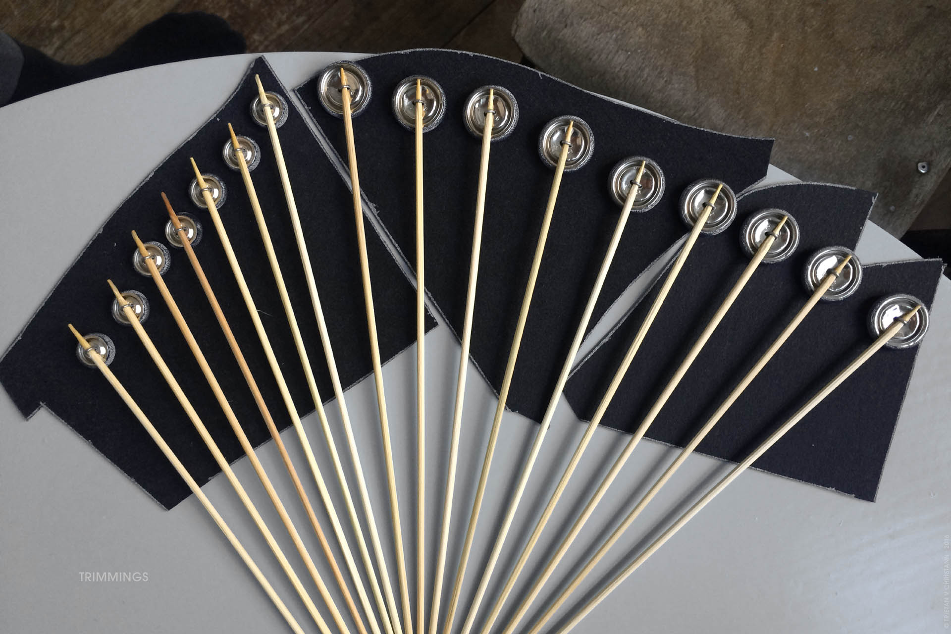 Novalis Cape Prototype III Covered Buttons